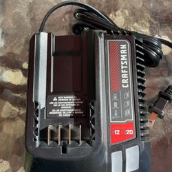 Craftsman 12/20 Volt Battery Charger, Never Used