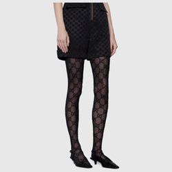 Lace Fishnet Tights