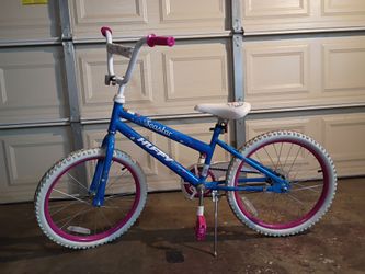Huffy Seastar Kids Bike Blue and Pink