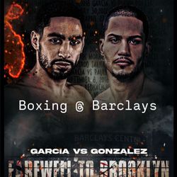 Danny Garcia Boxing @ Barclays  VIP Tix Food/softdrinks