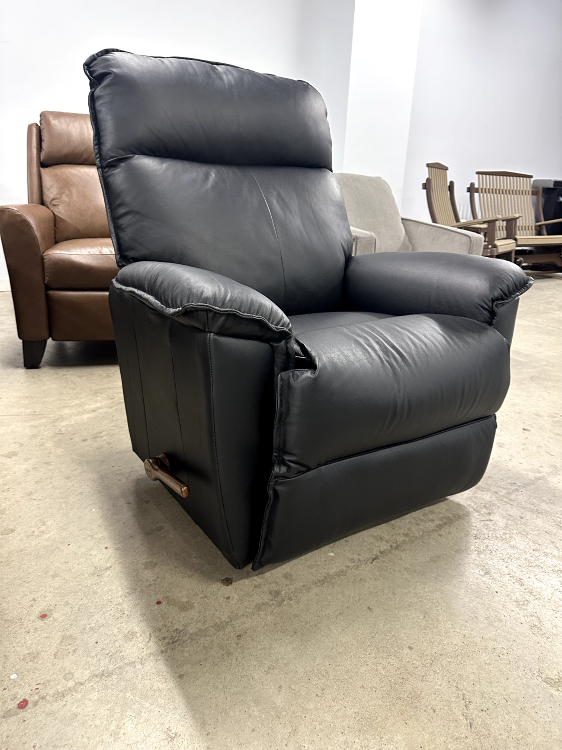 NEW La-Z-Boy Leather Wall Hugger Recliner - Delivery and Financing Available