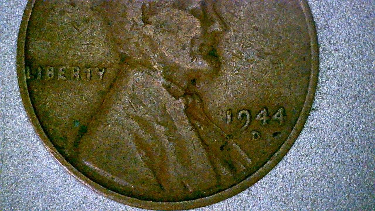 1944 D Mint Lincoln Wheat Penny "B" " E" Have Errors