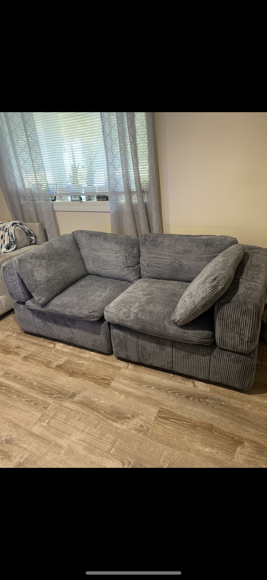Gray Modular Couch