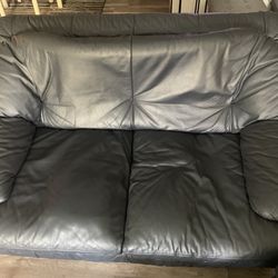 Leather couch