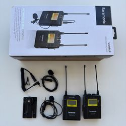 Saramonic UwMic9 UHF Wireless Lavalier Microphone System