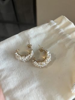 Mexican Pearl Earrings — Never Worn