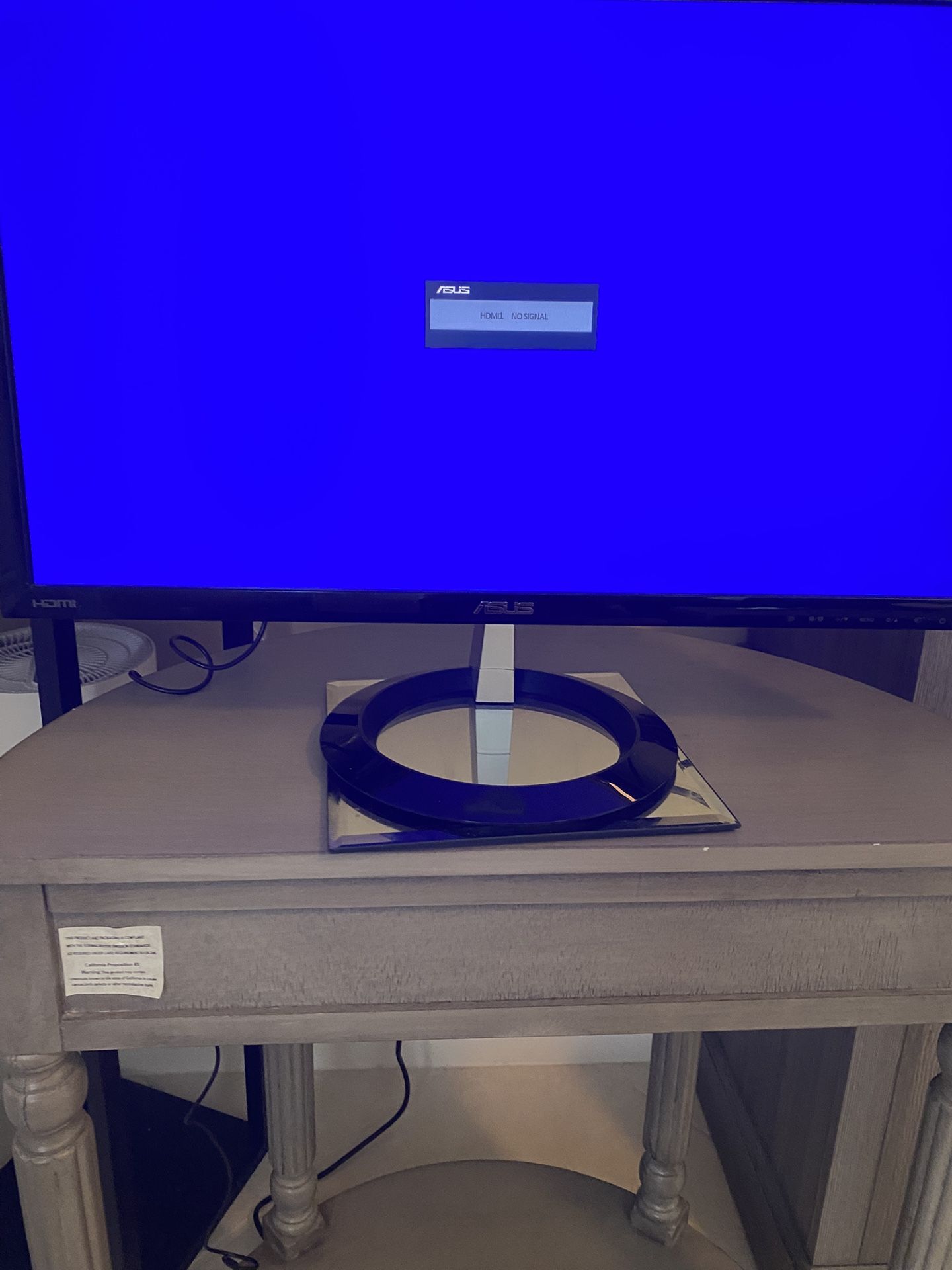 ASUS 27’ PC MONITOR