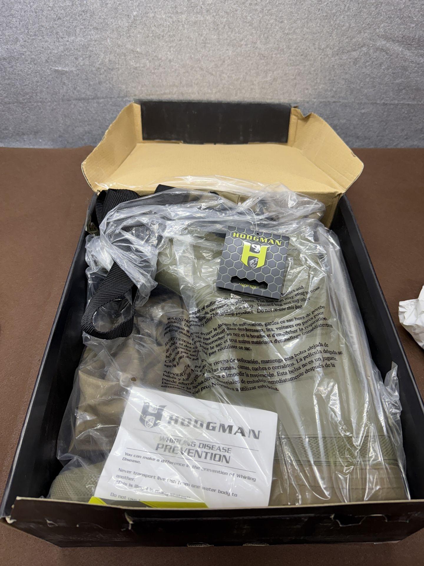 Hodgman Mackenzie Nylon Chest Cleated Bootfoot Size 11 Fishing Hunting