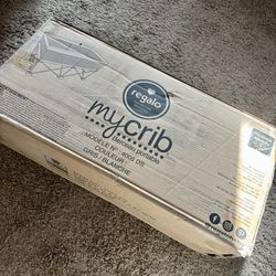 NEW Regalo My Crib Portable Bassinet Cradle Infant Sleep Nursery Baby Shower Gift Travel Compact Safety Lightweight 