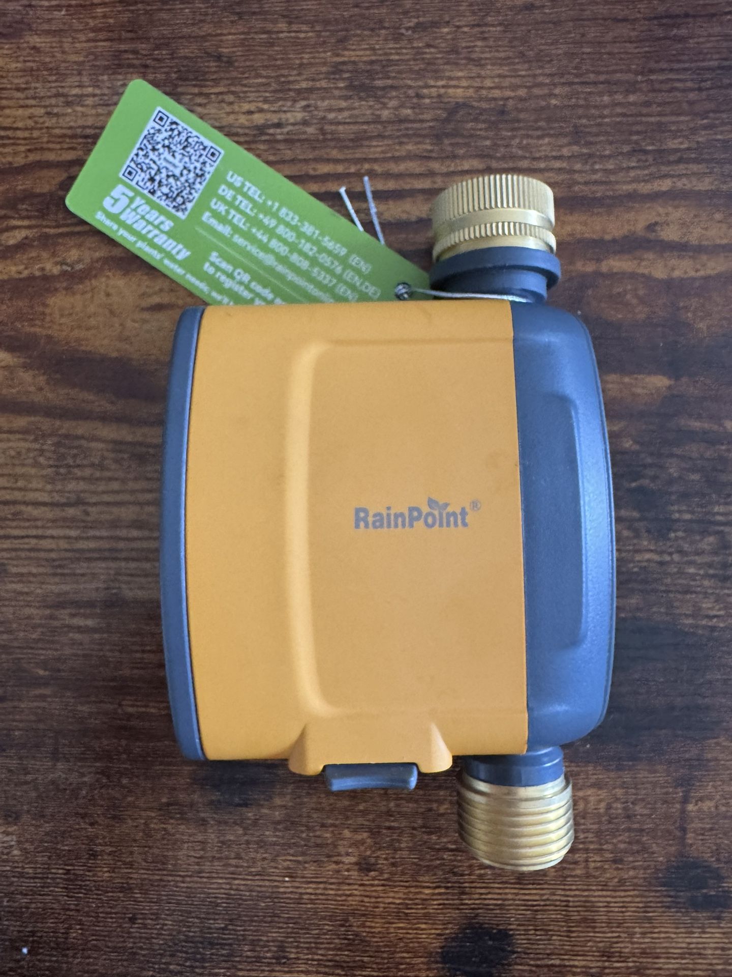 RAINPOINT WiFi Water Timer, Smart Sprinkler System Valve With APP & Voice Control, (no WiFi Hub)