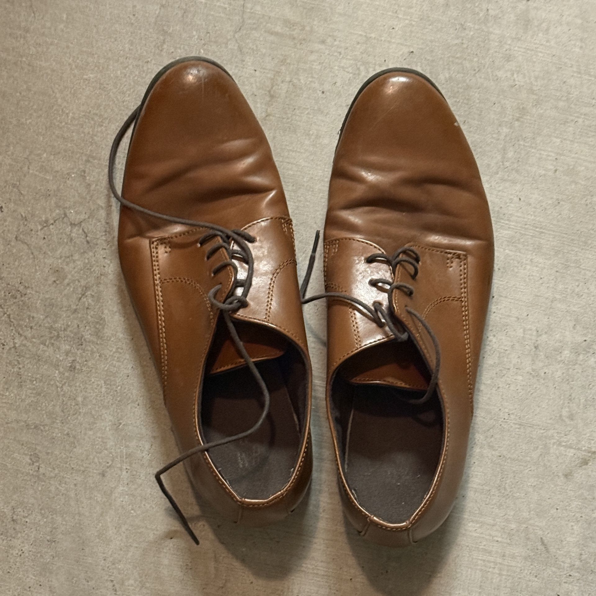Men’s H&M Leather Dress Shoes Size 9
