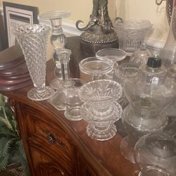 Several Glass Items
