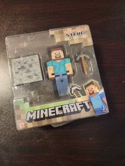Minecraft Steve figure complete