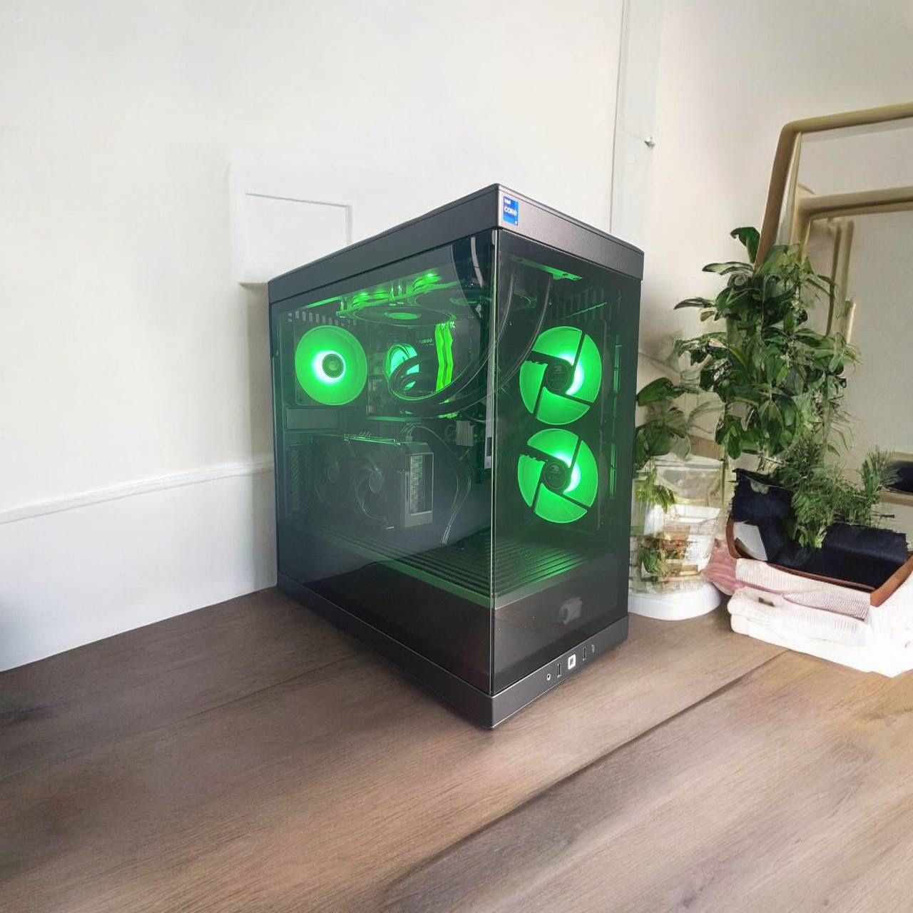 6576689 ibuypower - Y40 gaming desktop Y40Bi7N4703 i7 14700F RTX 4070 12gb 32gb DDR5 2Tb NVME