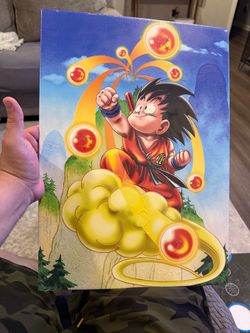 Dragon ball Z metal poster