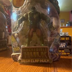 Marvel The Incredible Hulk Movie Mega Clap Smash Attack Hulk Action Figure