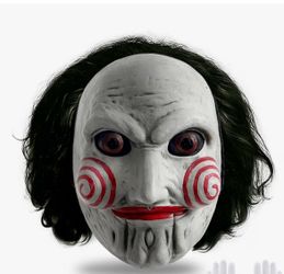 Saw Billy Mask The Scary Puppet Clown Mask