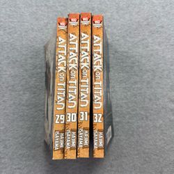 Attack On Titan Manga Volume 29-32