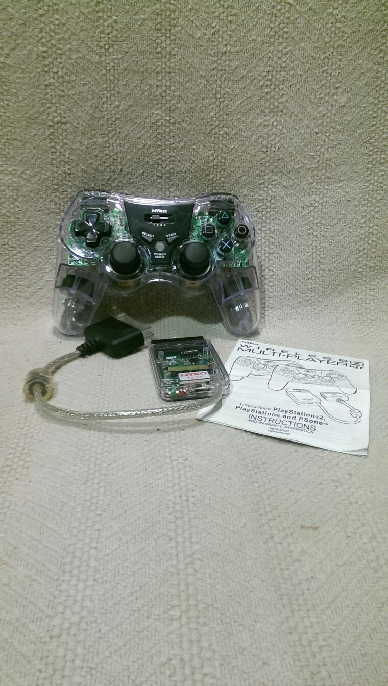 New NYKO Wireless PS & PS2 Controller