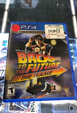Back to the Future the game - PS4