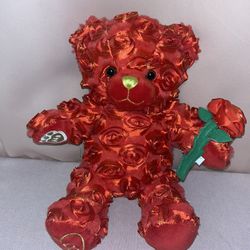 Build-A-Bear Rose Teddy Bear