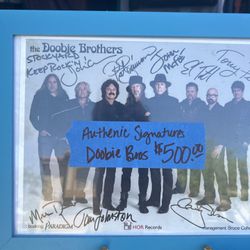Doobie Brothers Autographed Photograph 