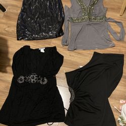 4 Beautiful Women’s Tops… Read Description 