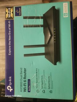 TP-Link AX1800 WiFi 6 Router V4 (Archer AX21)
