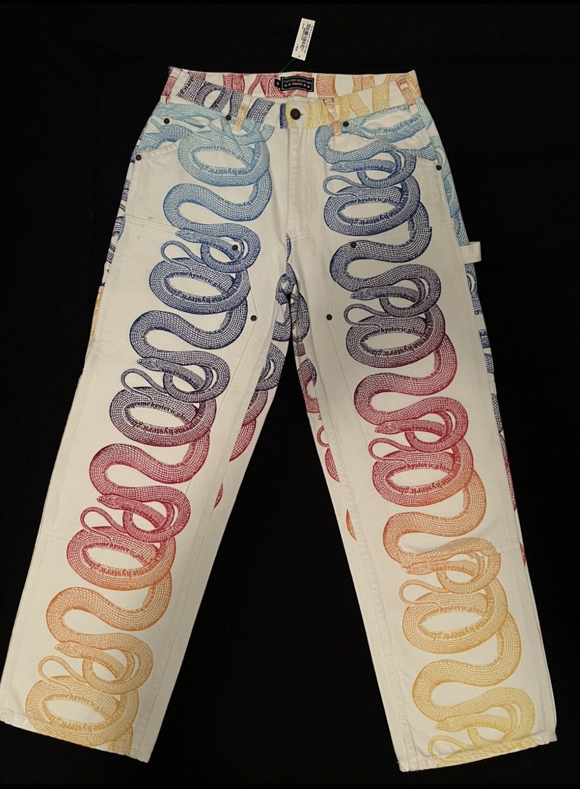 Supreme X Hysteric Glamour Double Knee Painter Pants 