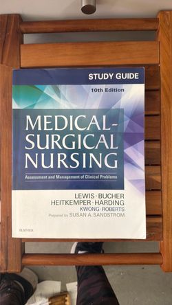 Medical-Surgical Nursing Study Guide 10th Edition