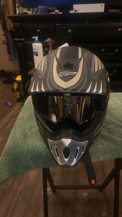 Fulmer Full Face MX Helmet AFR Flat Graphite Blade SIZE XXXL dirt bike motorcyc