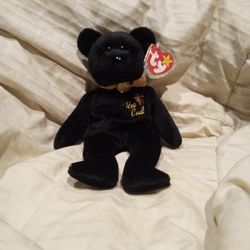 Extremely Rare Retired Multiple Errors On Both Tags  Beanie Baby 1998 "The End" 