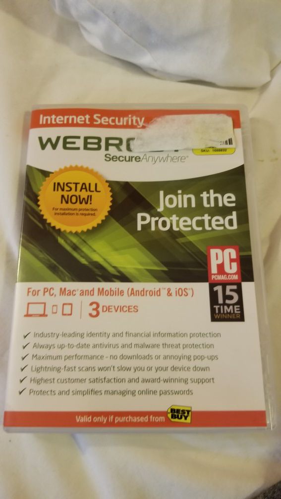 Webroot secure anywhere