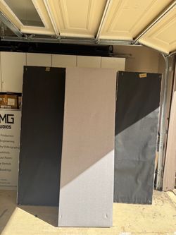 11 GM Acoustic Design Grey Acoustic Panels | 6 ft × 2 ft