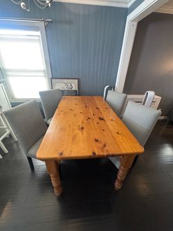 European Oak Dining Table