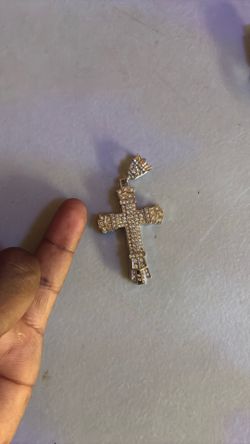 Cross pendent