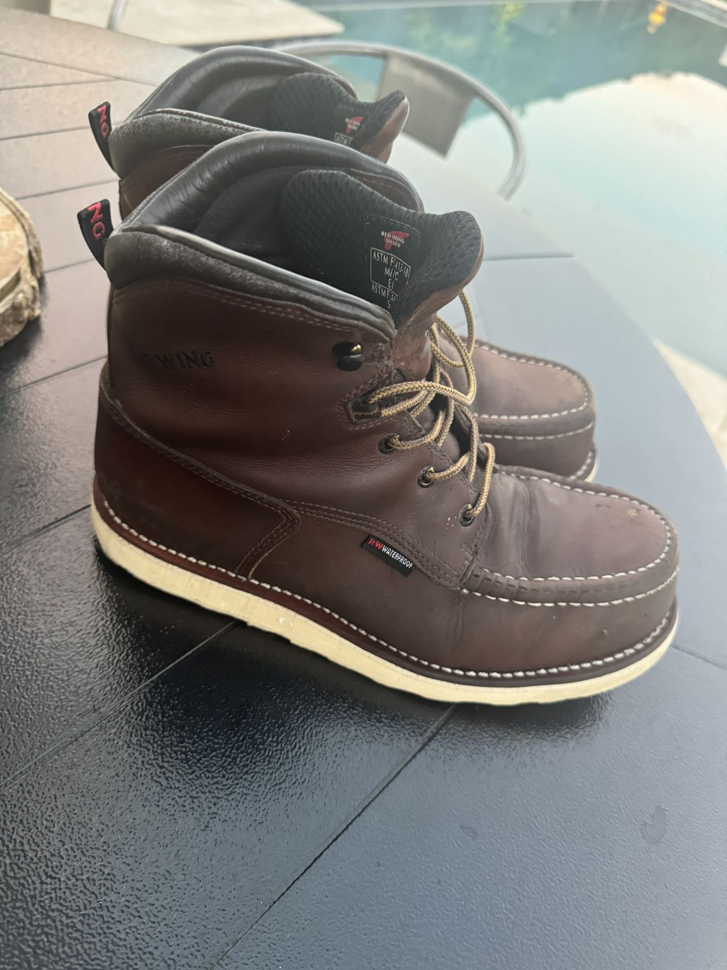 Authentic Red Wings Boots Size 9D