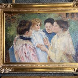 Large Painting Signed By Artist 