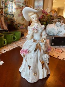 Vintage Hand Painted Female Figure. Fine China. Or best offer