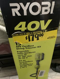 Ryobi 40V String Trimmer
