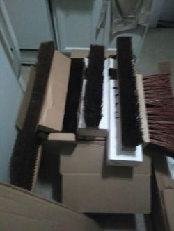 Band new out side brooms