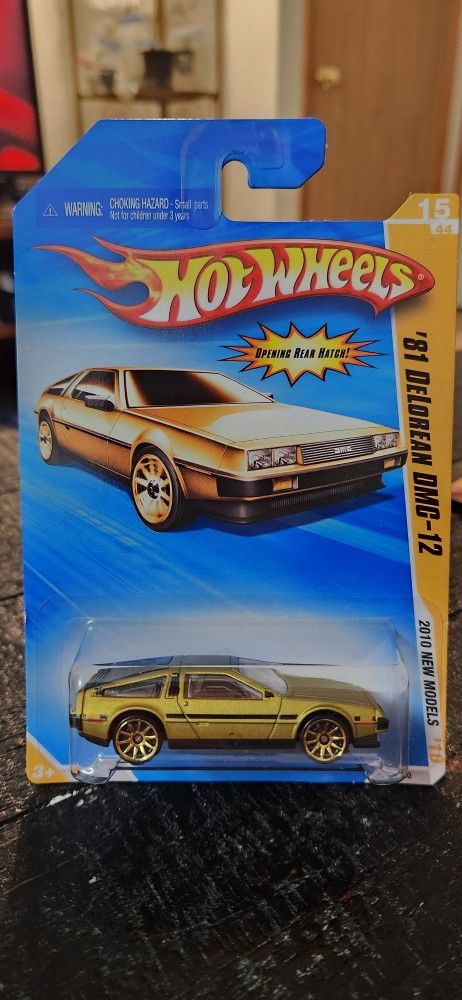 Hot Wheels 81 Delorean DMC-12!