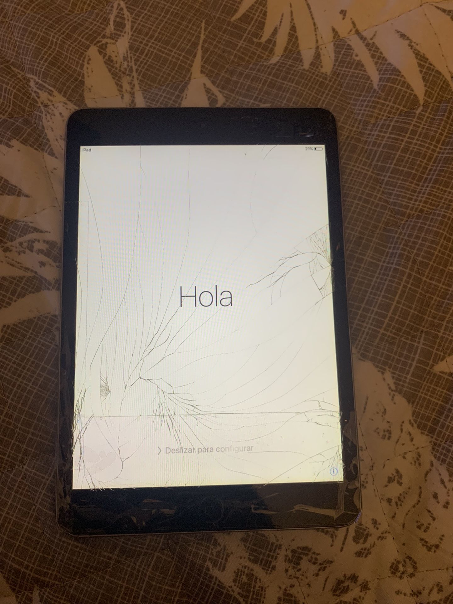 Silver iPad mini 1st Generation 