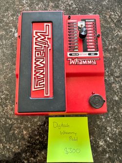 DigiTech Whammy Pitch Shifter Guitar Expression Pedal Digital WHAMMYV-01