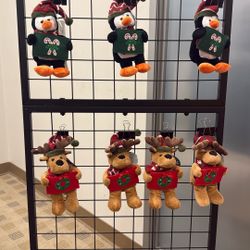 Holiday Plush Animals - Your choice $6