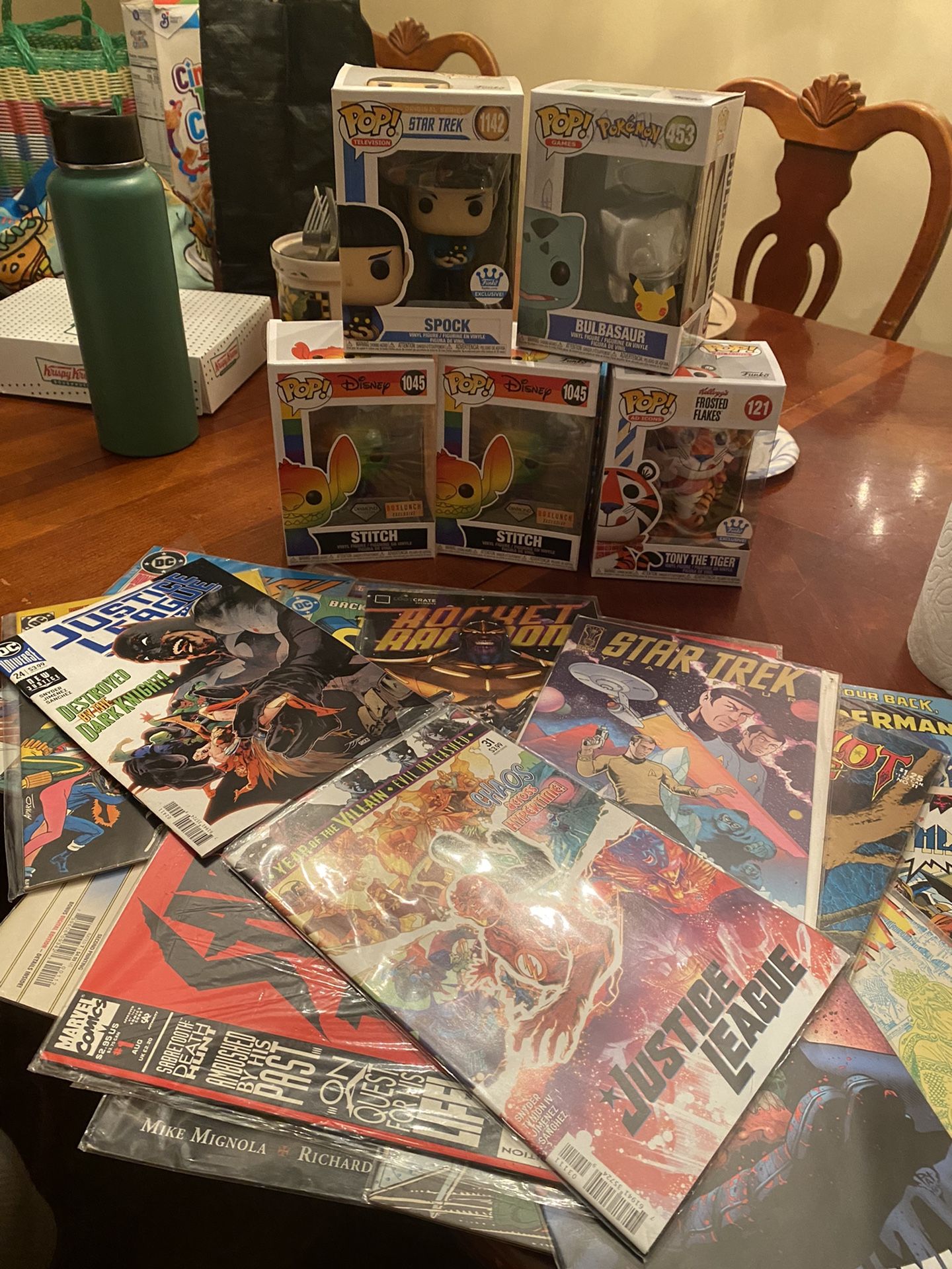 Funkos And Comics