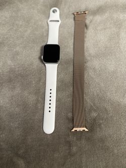 Apple Watch Series 6 40mm Silver/White Excellent Condition 