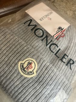 Brand New Gray MonclerBeanie