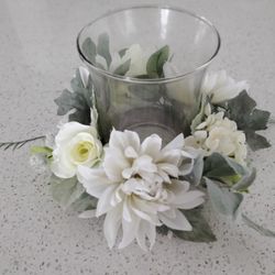 Decorative Hurricane Pillar Candle Holder