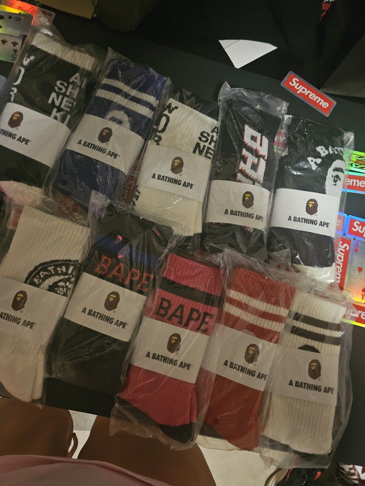 Custom Bape Socks